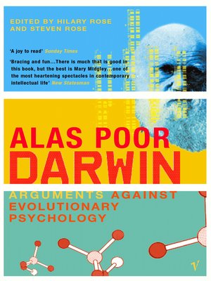cover image of Alas Poor Darwin